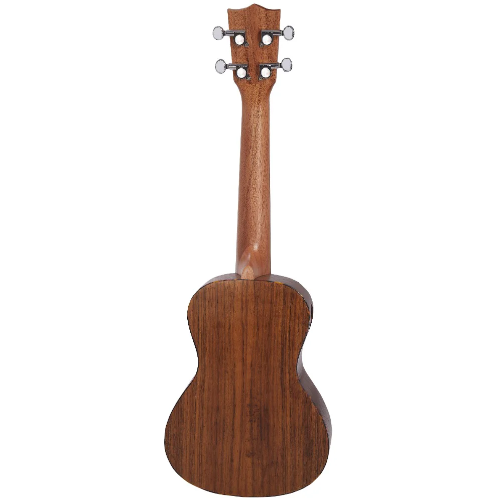 Vault UK-200T 26" Premium Walnut Laminate with Side Soundport Tenor Ukulele - Image 7