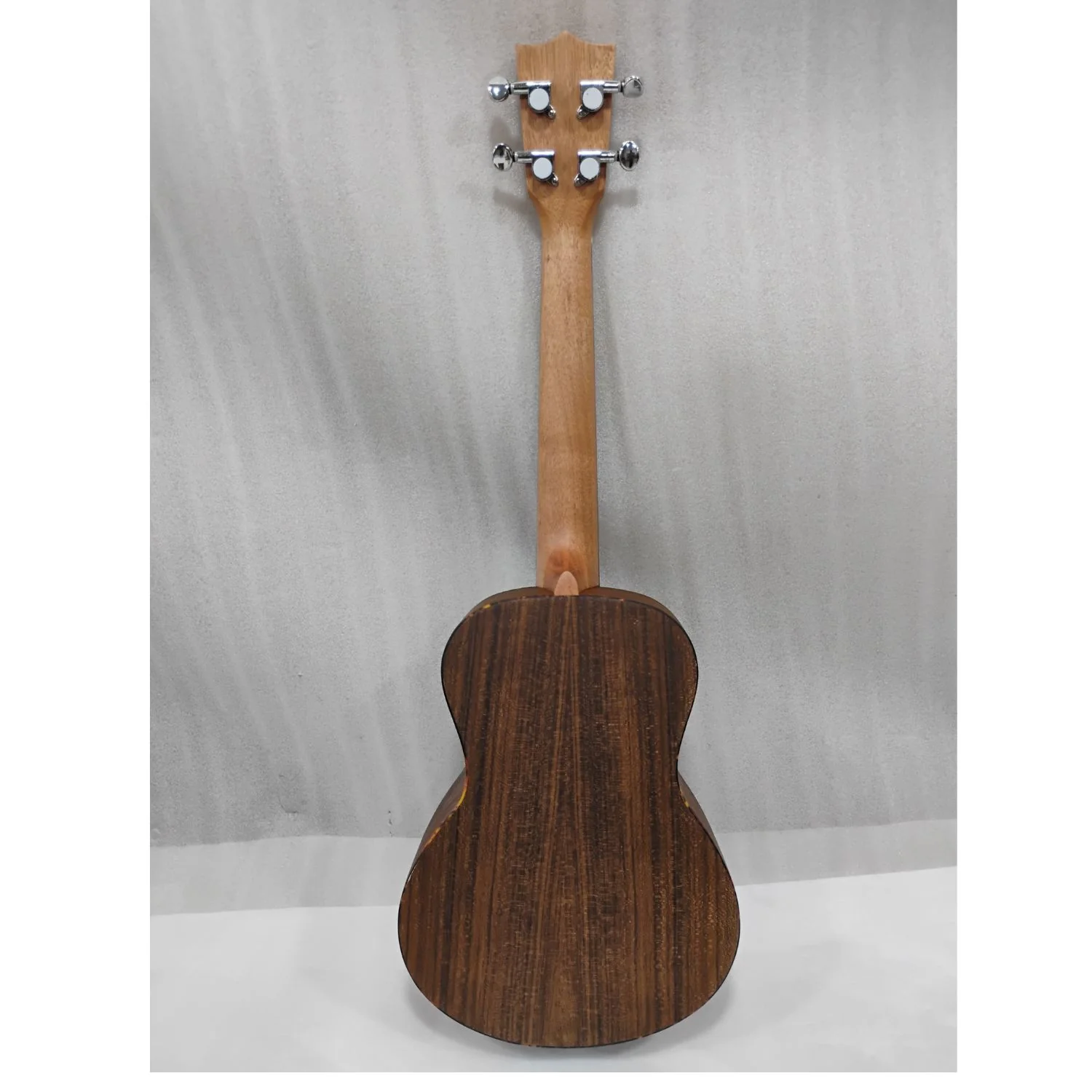 Vault UK-200T 26" Premium Walnut Laminate with Side Soundport Tenor Ukulele - Open Box B Stock - Image 5