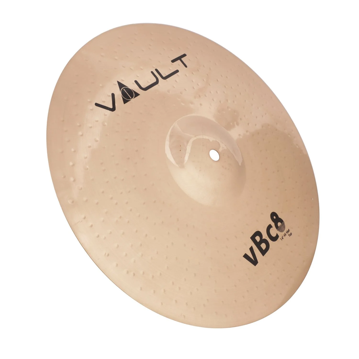 Vault VBC8 Cymbal 14-Inch Hi-Hats Cymbals - Pair - Image 4