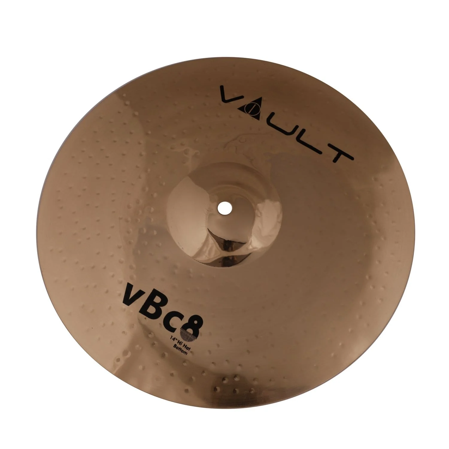 Vault VBC8 Cymbal 14-Inch Hi-Hats Cymbals - Pair - Image 9