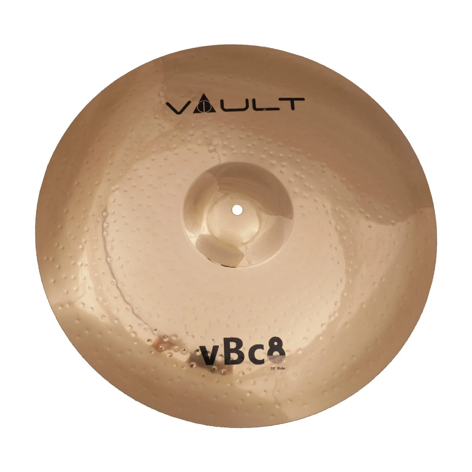 Vault VBC8 Cymbal Pack (14inch Hi-Hats,18inch Crash, 20inch Ride) - Image 4
