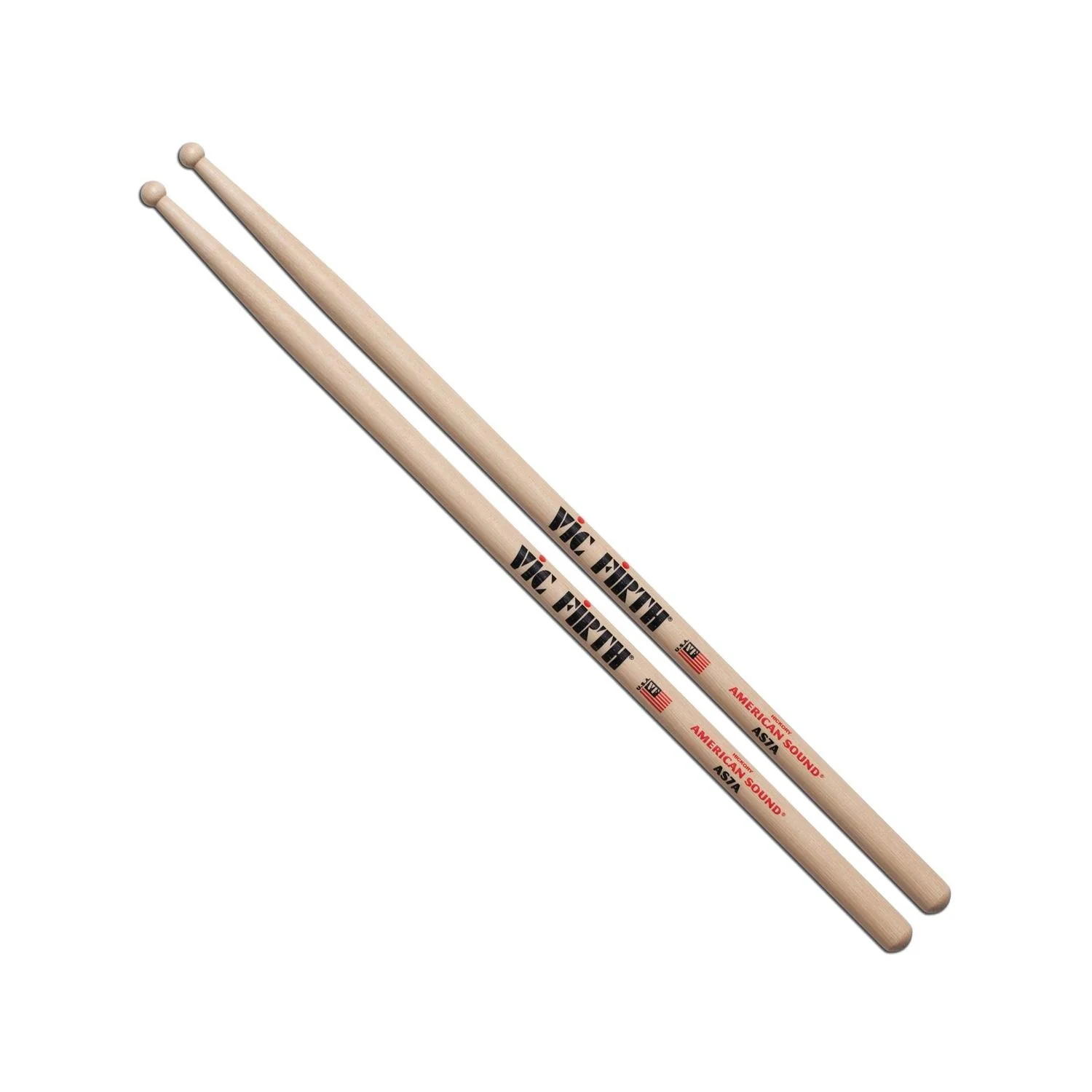 Vic Firth AS7A American Sound Drum Stick With Wooden Tip - 7A