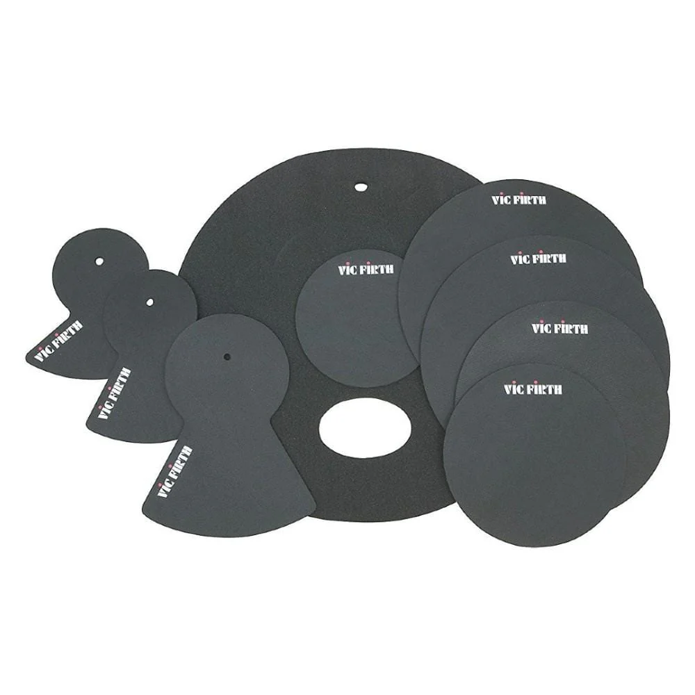 Vic Firth MUTEPP5 Drum and Cymbal Mute Pre-Pack - 5