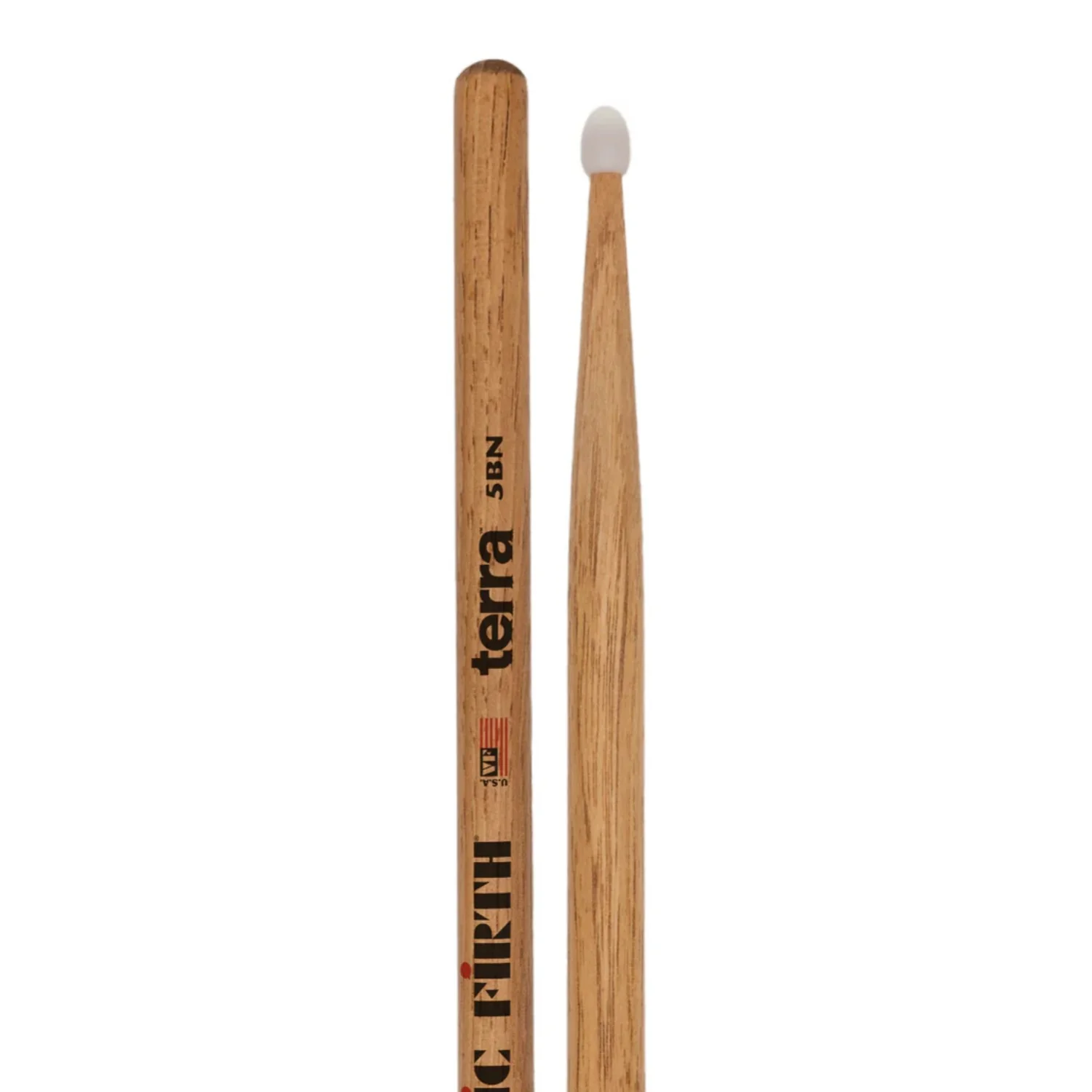 Vic Firth P5BTN American Terra Value Drumsticks - Pack of 4 - 5B - Image 4