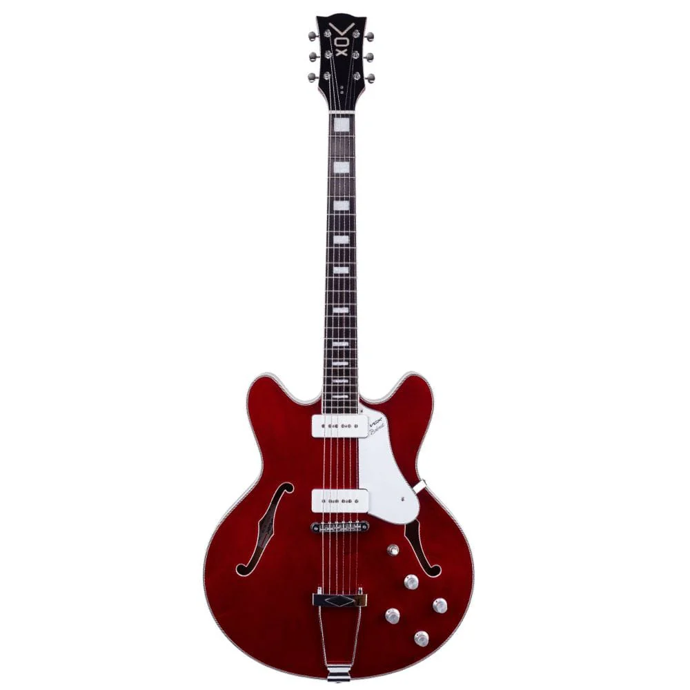 Vox BOBCAT V90 Semi-Hollow 6 String Electric Guitar - Image 6