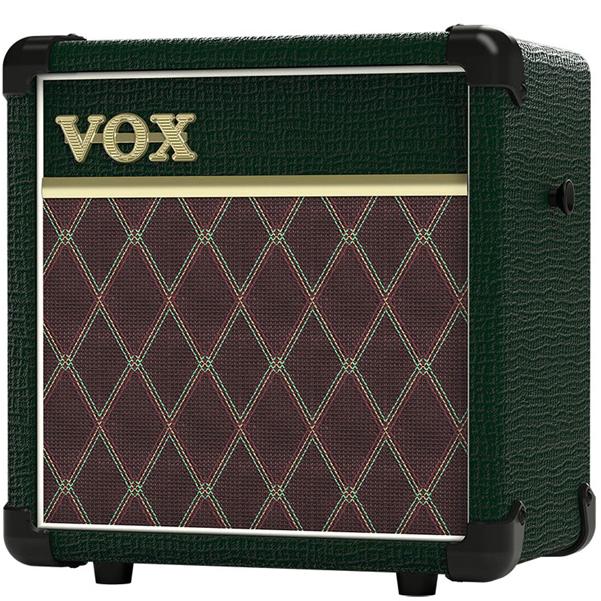 Vox MINI5 Rhythm Modeling Portable Guitar Amplifier - British Green Racing