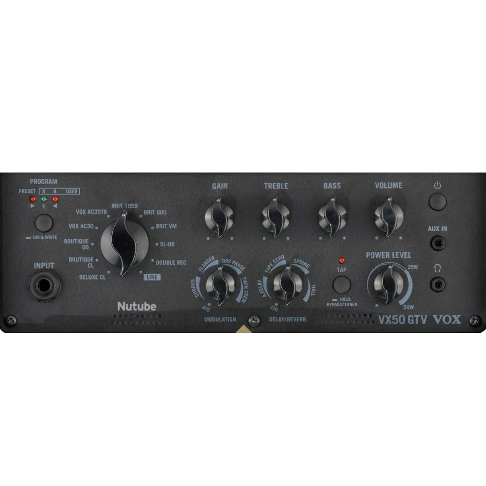 Vox VX-50 GTV 50 Watt Combo Guitar Amplifiers - Image 5