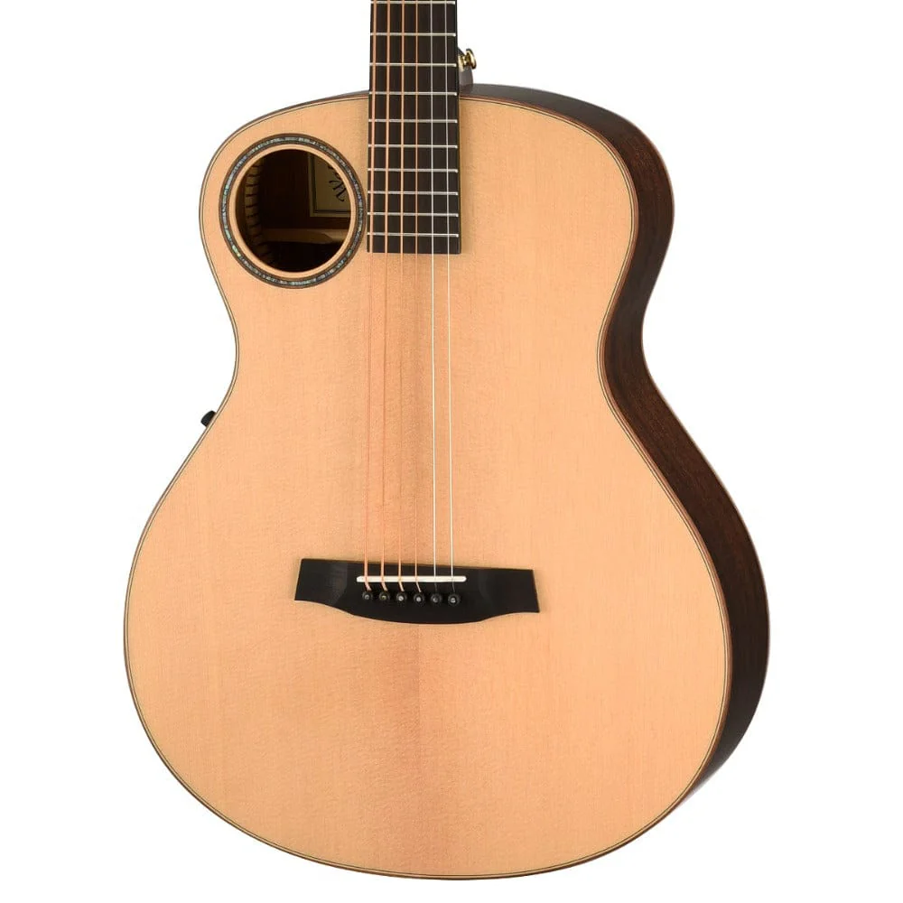 Walden B103E/H Grand Auditorium Electro Acoustic Guitar with Hardshell Case - Natural - Image 2