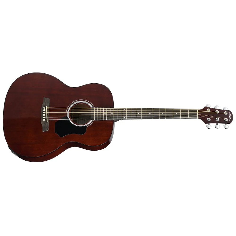 Walden O351E Standard Mahogany Top Orchestra Electro Acoustic Guitar With Bag - Gloss Natural - Image 2