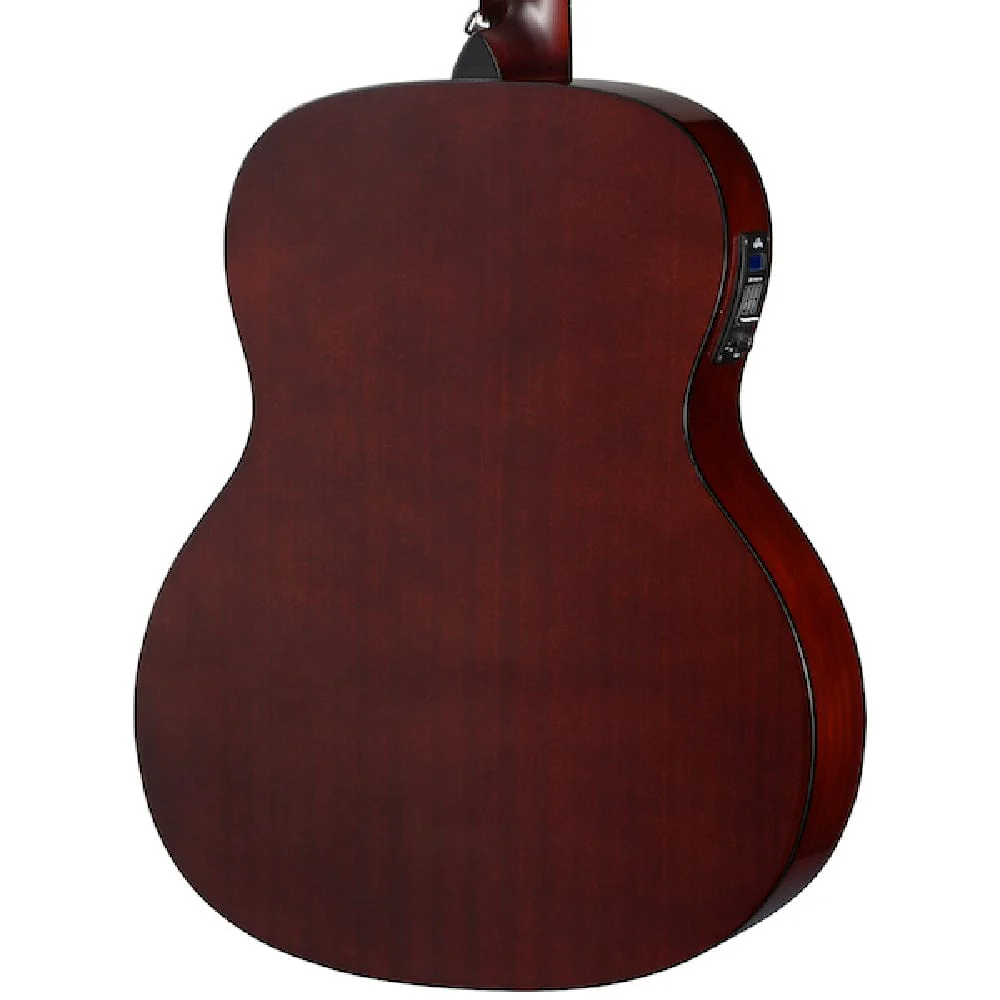 Walden O351E Standard Mahogany Top Orchestra Electro Acoustic Guitar With Bag - Gloss Natural - Image 4