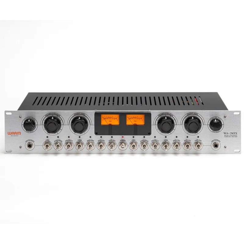 Warm Audio WA-2MPX Dual-Channel Tube Mic Microphone Preamp