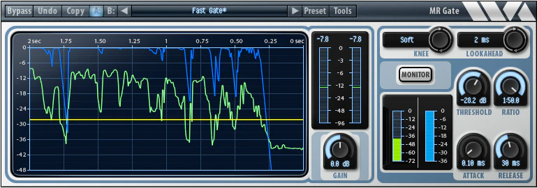 Wave Arts MR Gate 6 Noise Gate – Professional Audio Software & Plugin
