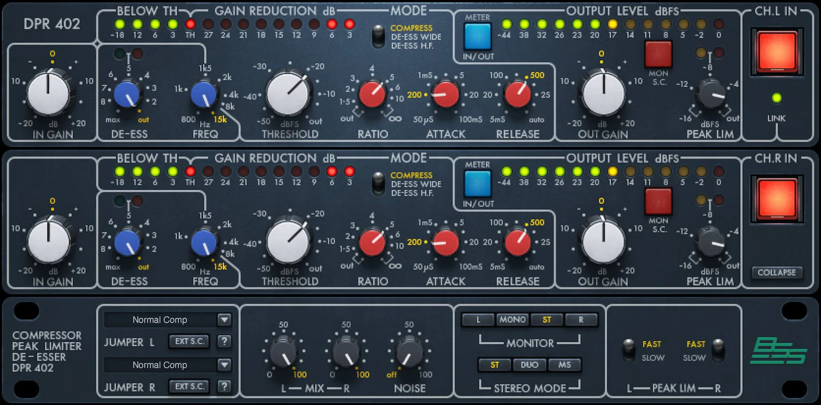 Waves BSS DPR-402: Compressor Plugin