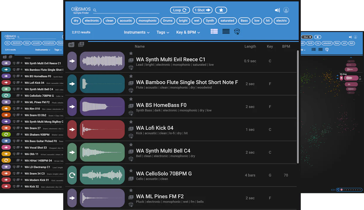 Waves COSMOS Sample Finder: Sample Finder Plugin - Image 2
