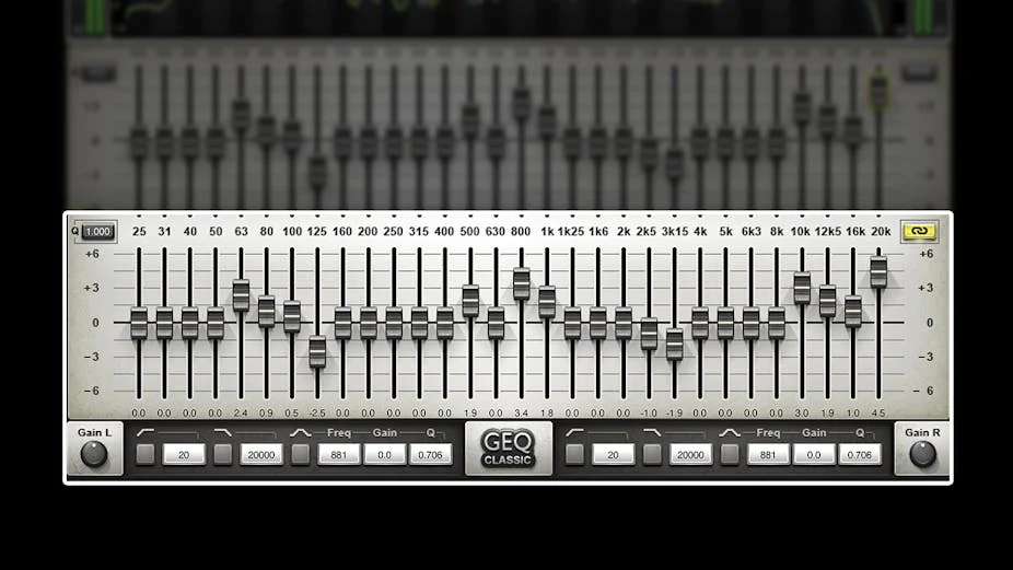 Waves GEQ Graphic Equalizer: Graphic Equalizer Plugin - Image 5