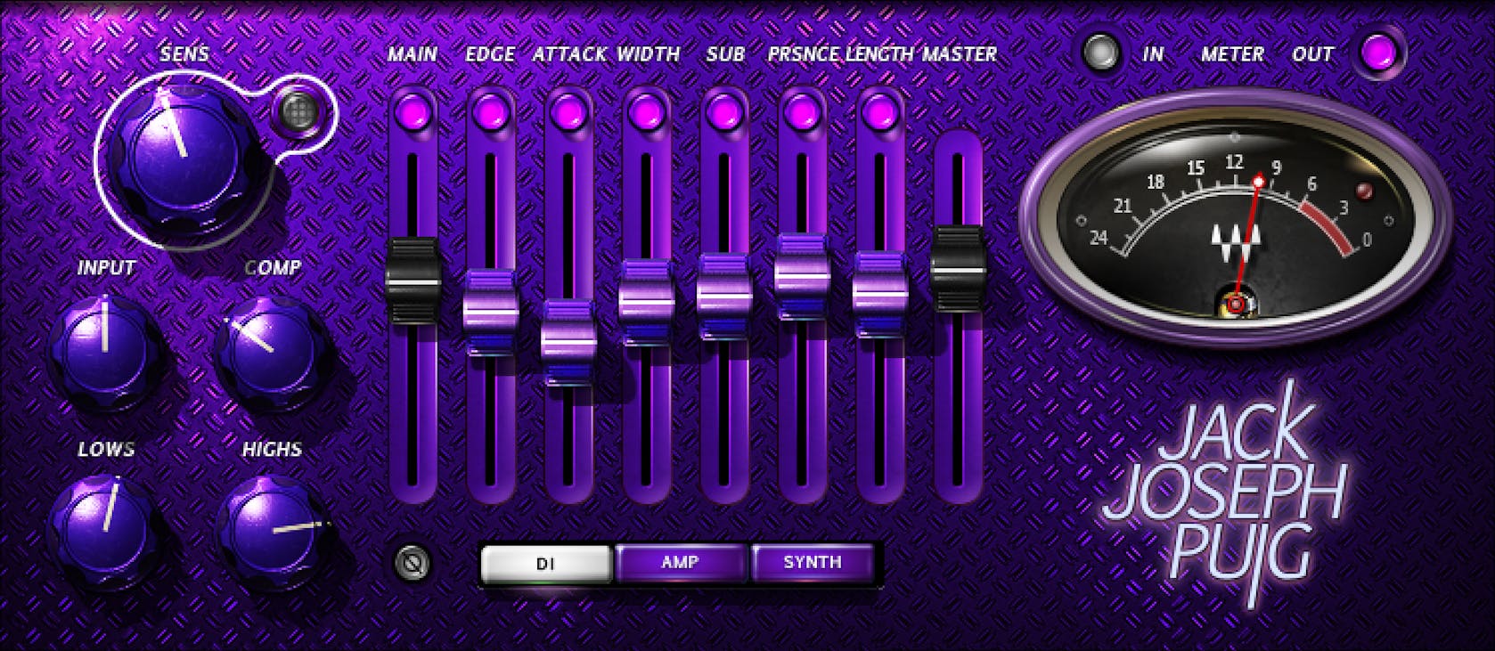 Waves JJP Bass: Bass Instrument – Professional Audio Software & Plugin
