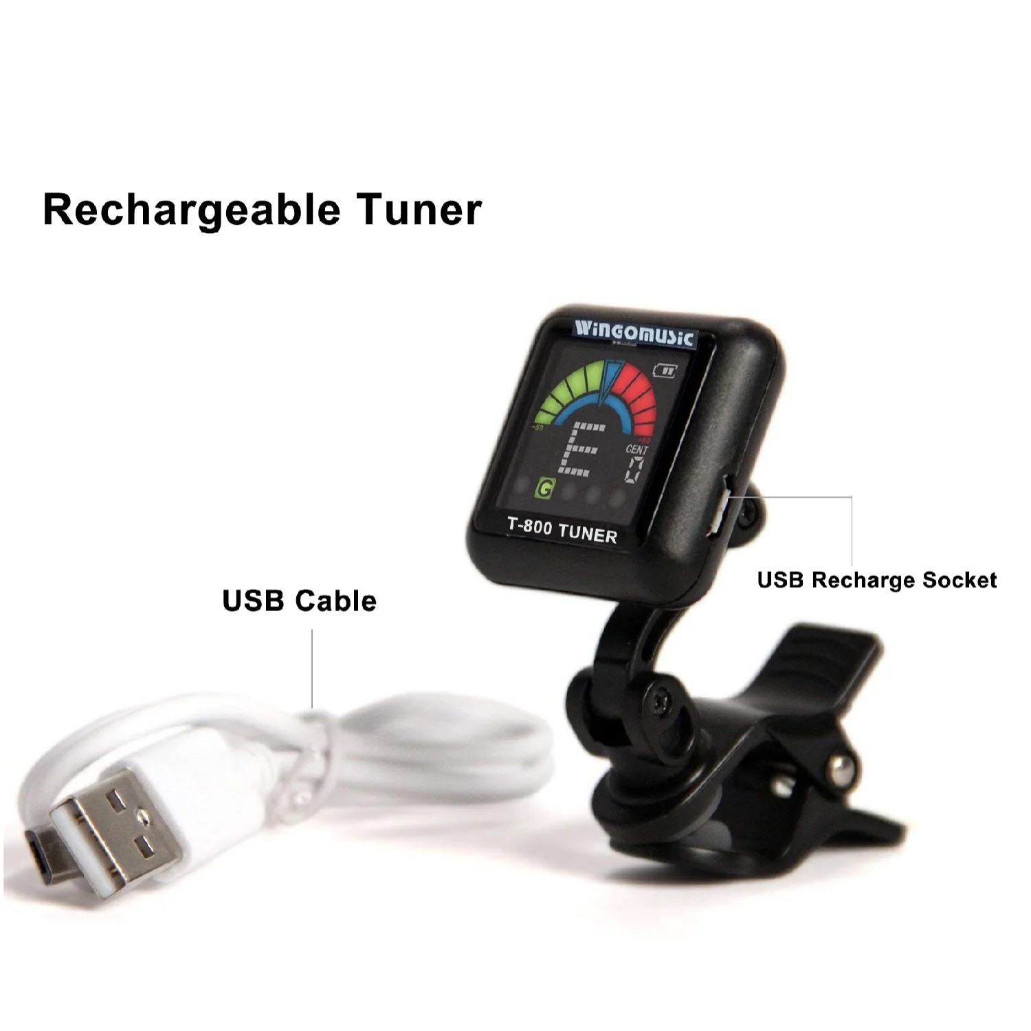 Wingo T-800 Guitar Tuner - Image 3