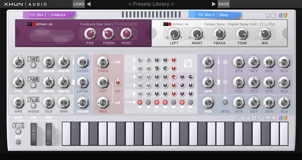 Xhun RawPrime: Granular Synthesizer – Professional Audio Software & Plugin - Image 2