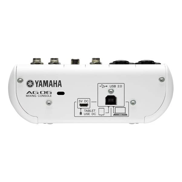Yamaha AG-06 6 Channel Analog Mixer with USB Audio Interface - Image 4