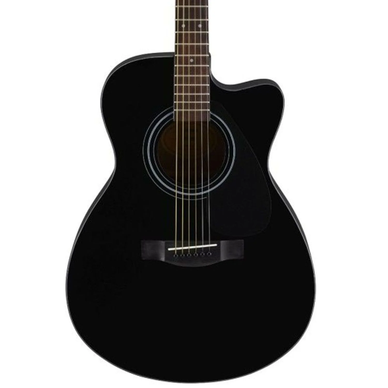 Yamaha FS80C The Ultimate Concert Body Cutaway Acoustic Guitar - Open Box - Image 5