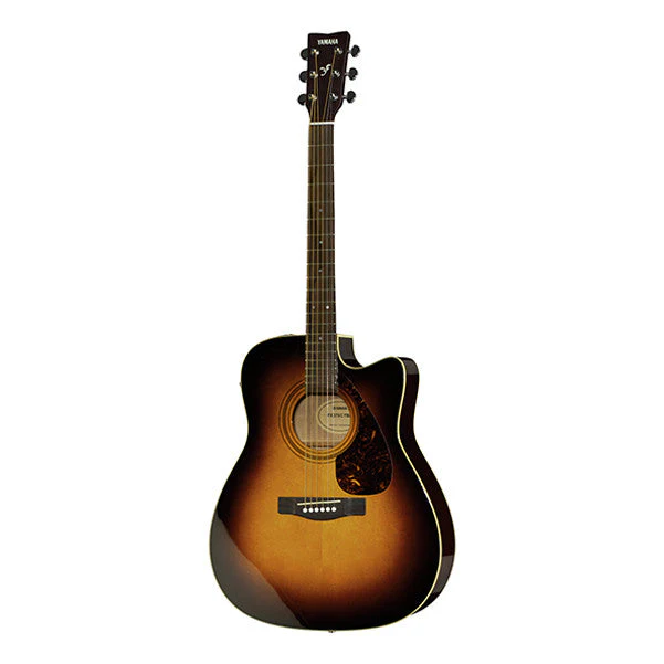 Yamaha FX370C Cutaway Electro Acoustic Guitar - Image 3