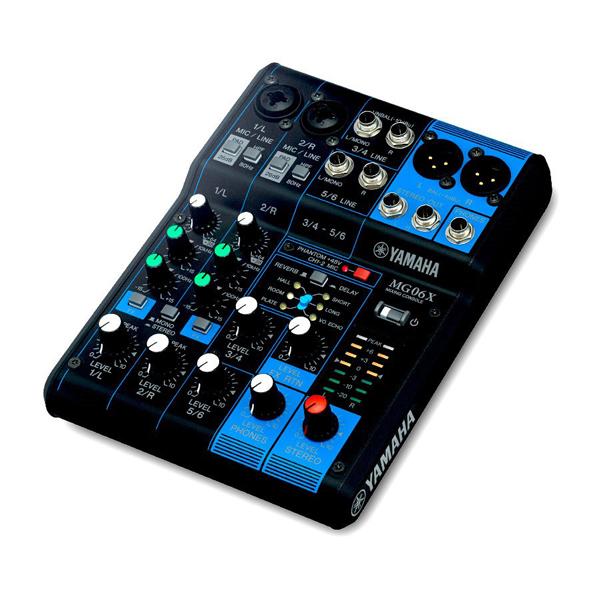 Yamaha MG-06X 6 Channel Analog Mixer - Image 2