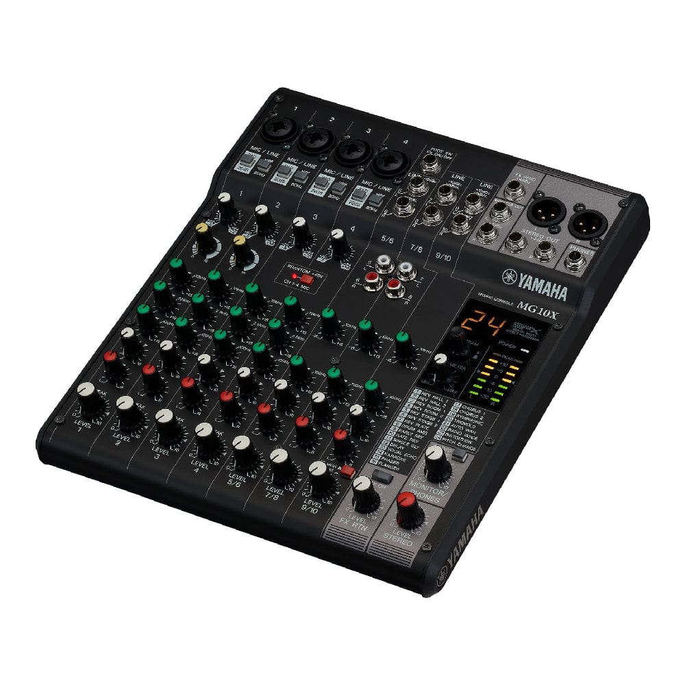 Yamaha MG10X CV 10-Channel Stereo Mixer - Image 2