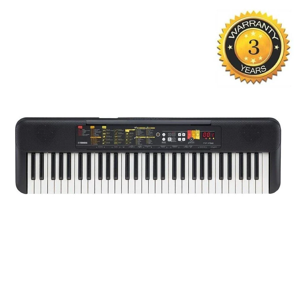 Yamaha PSR-F52 61 Keys Portable Keyboard - Black - Image 12