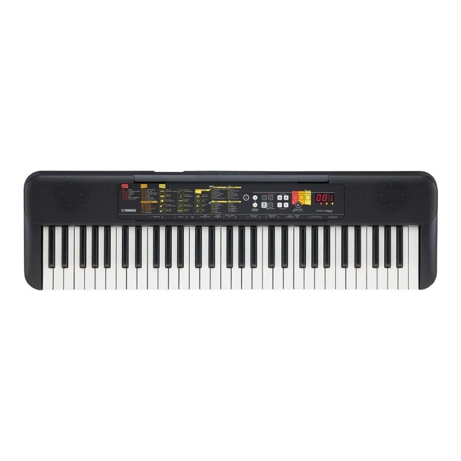 Yamaha PSR-F52 61 Keys Portable Keyboard - Black - Image 13