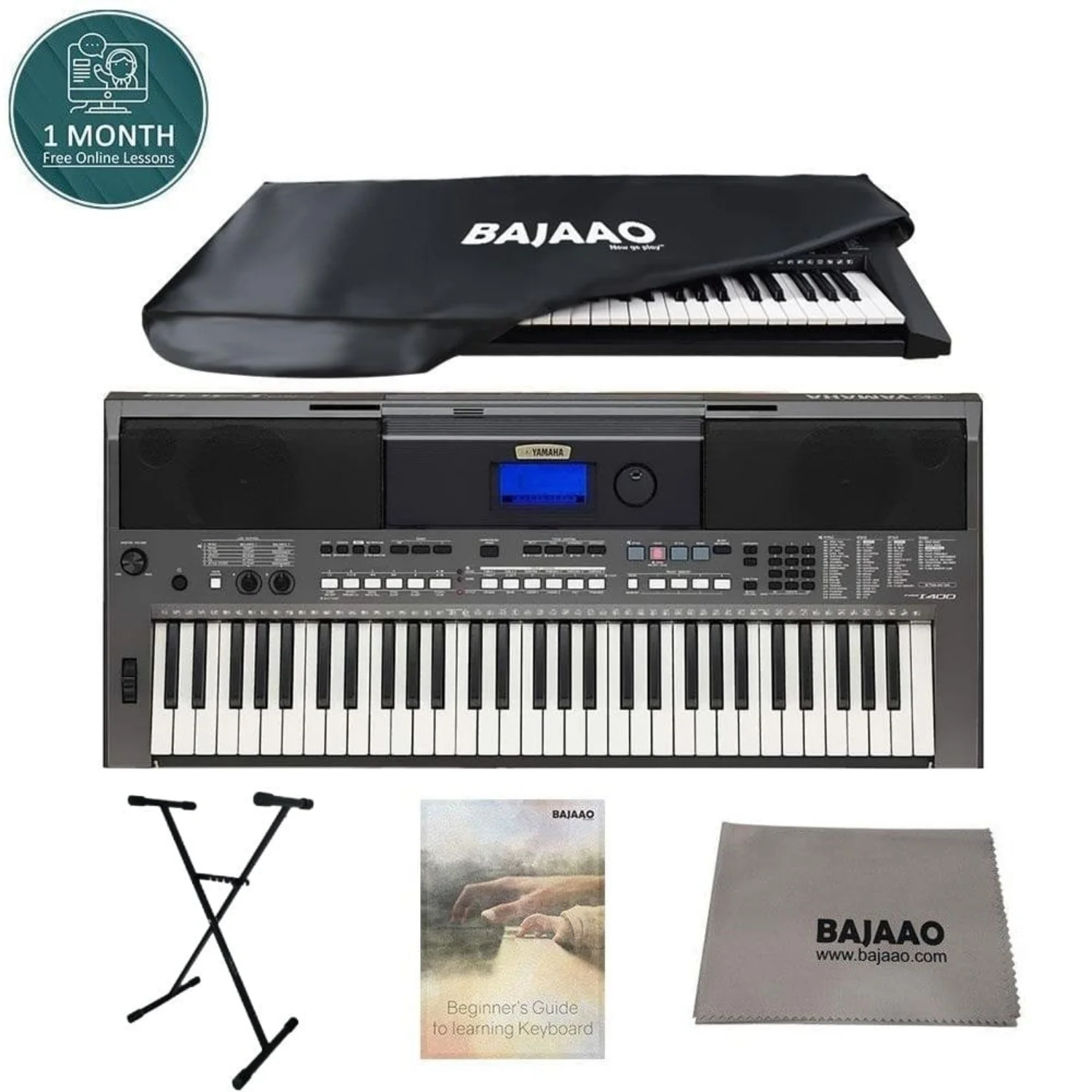 Yamaha PSR I400 61 Key Portable Keyboard - Image 7
