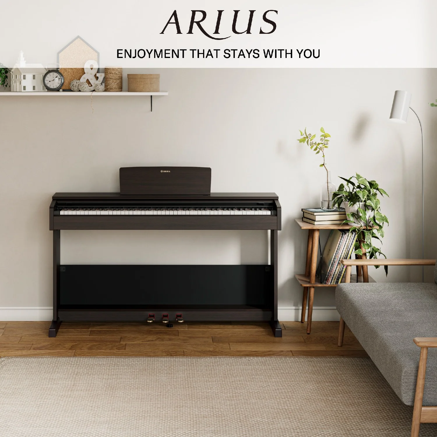 Yamaha YDP-105 Arius Digital Piano - Image 3
