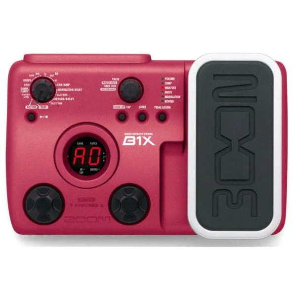 Zoom B1X Bass Multi-Effects Pedal with Expression Pedal
