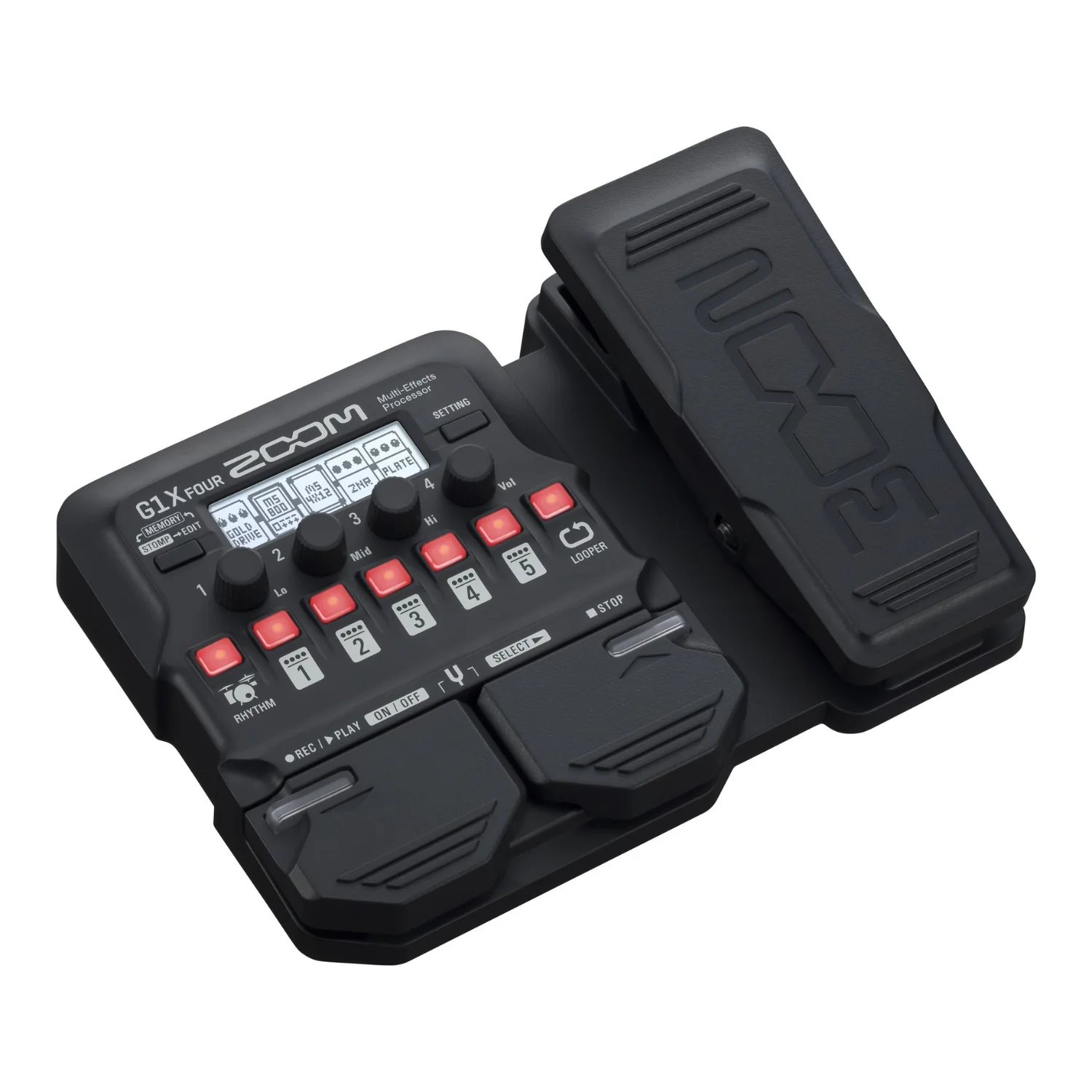 Zoom G1X Four Guitar Multi-Effects Expression Pedal - Image 2