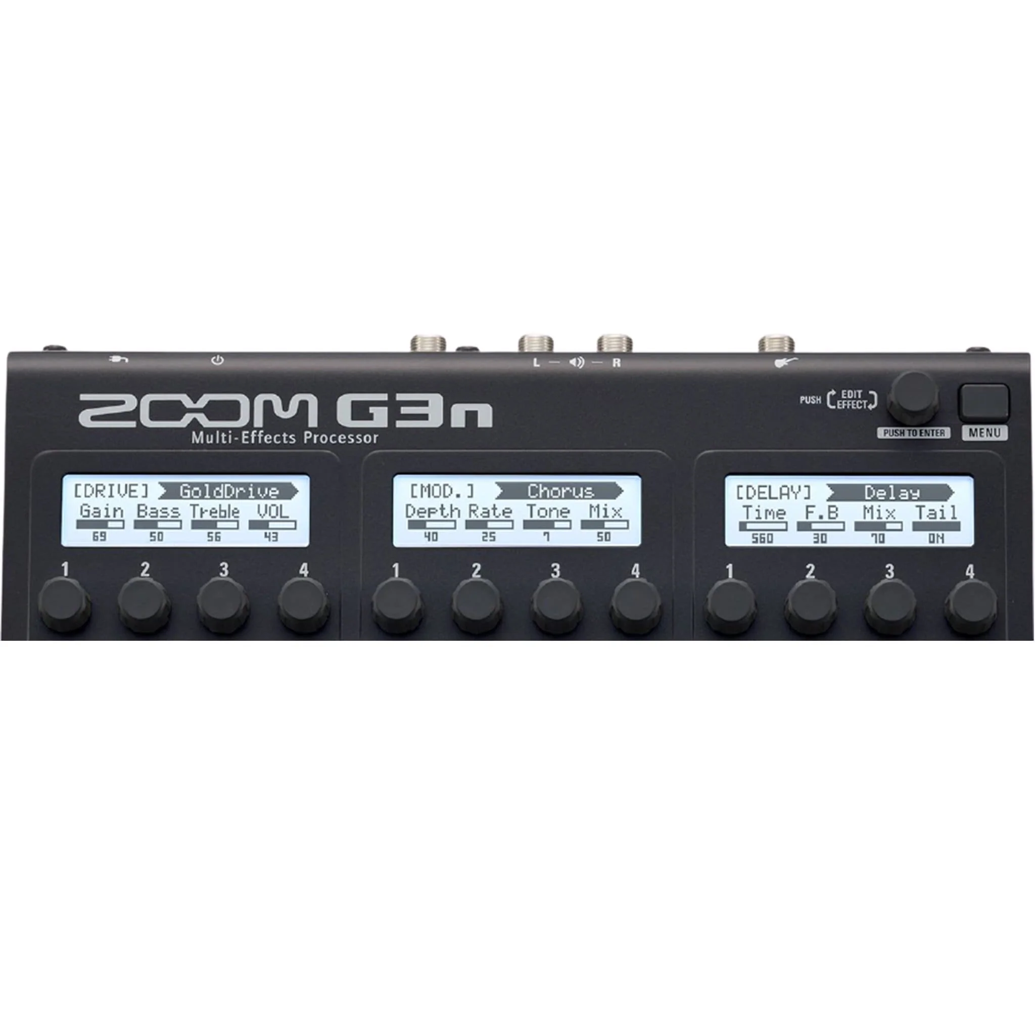 ZOOM G3XN Multi Effects Processor Expression Pedal With Headphone, Guitar Cable And Polishing Cloth - Image 8