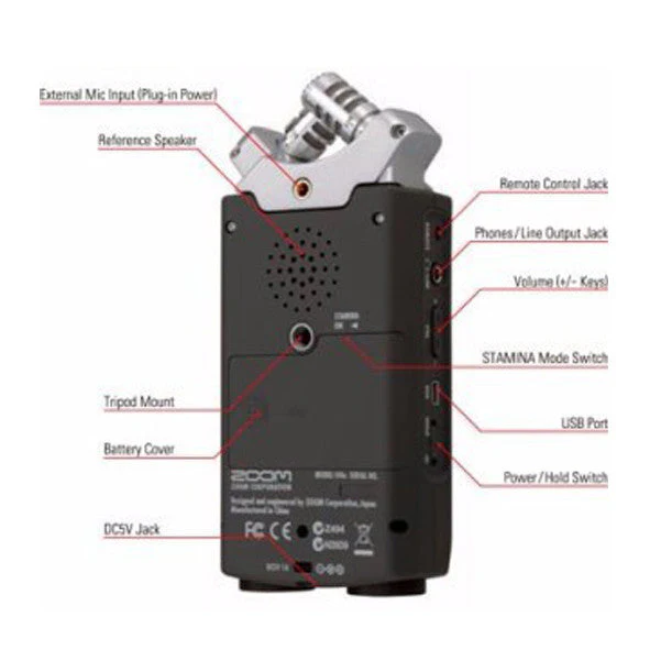 Zoom H4NSP Digital Multitrack Recorder - Image 2
