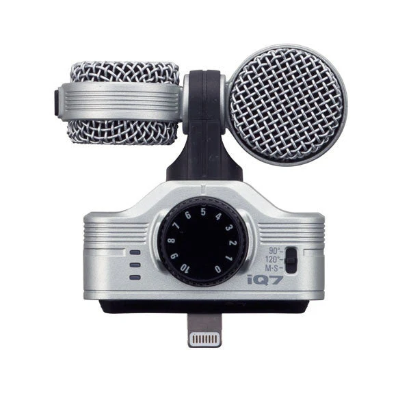 Zoom iQ7 Stereo Microphones For iPhone, iPad And iPod Touch