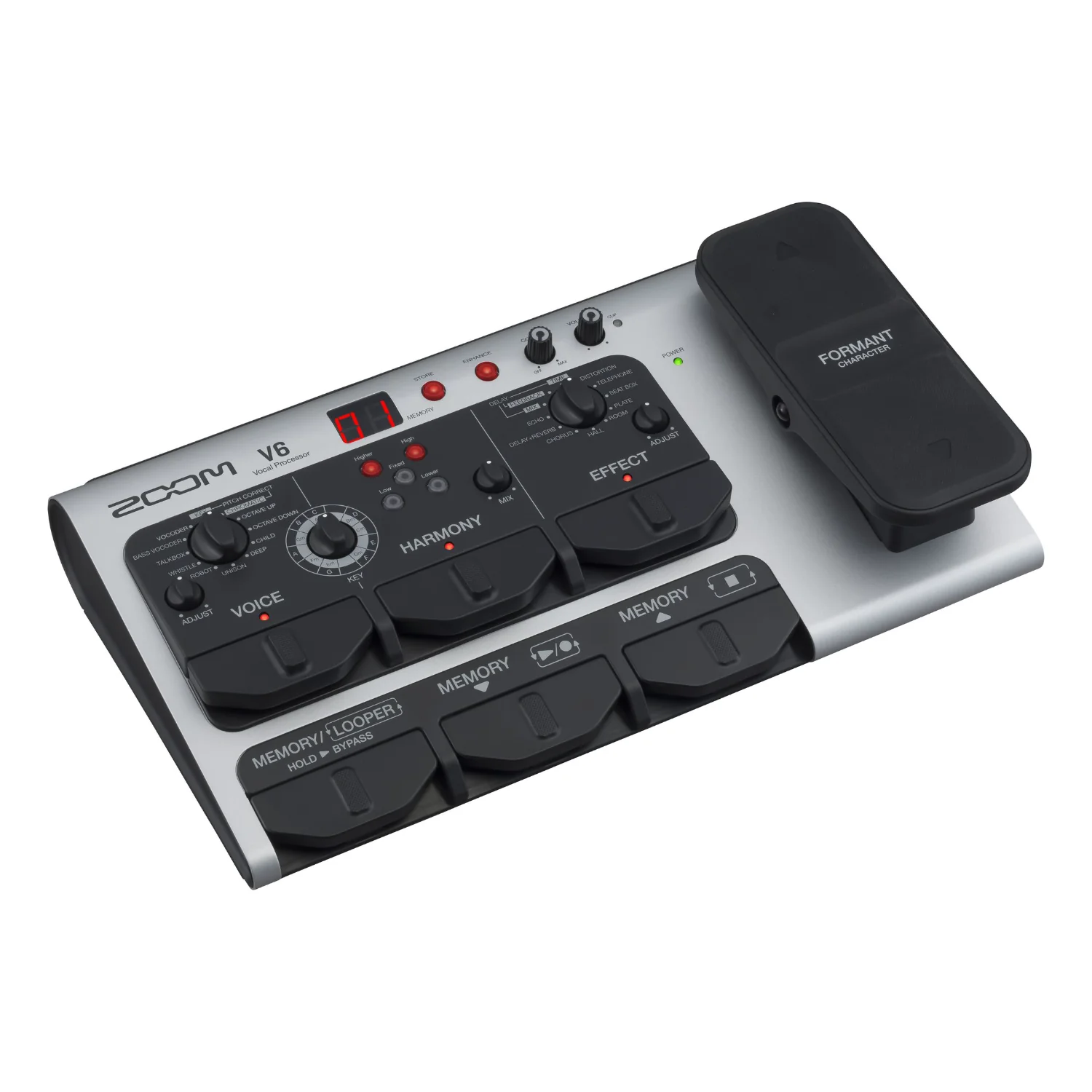 Zoom V6-SP Vocal Processor Pedal - Image 2